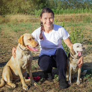 Hundephysiotherapie sowie Pferdephysiotherapie mit Romy Becker